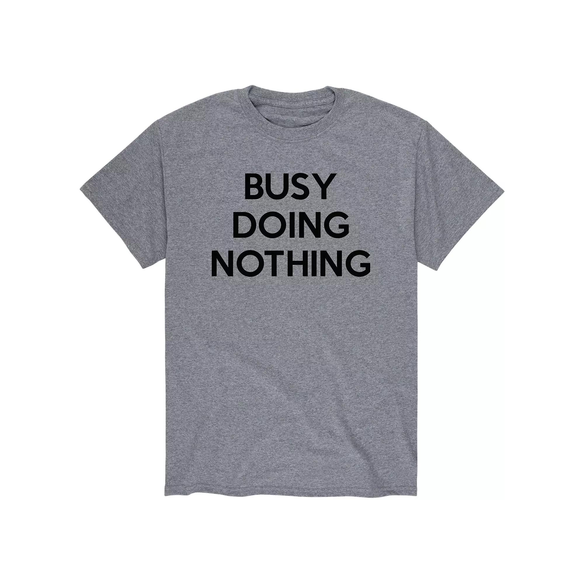 Men's Busy Doing Nothing Tee,  Product Image