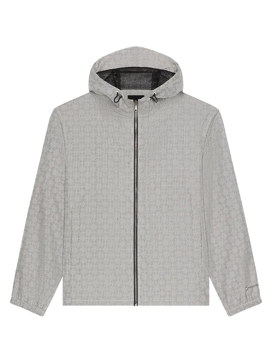 Mens Windbreaker Jacket in Monogram 72 Jacquard Product Image