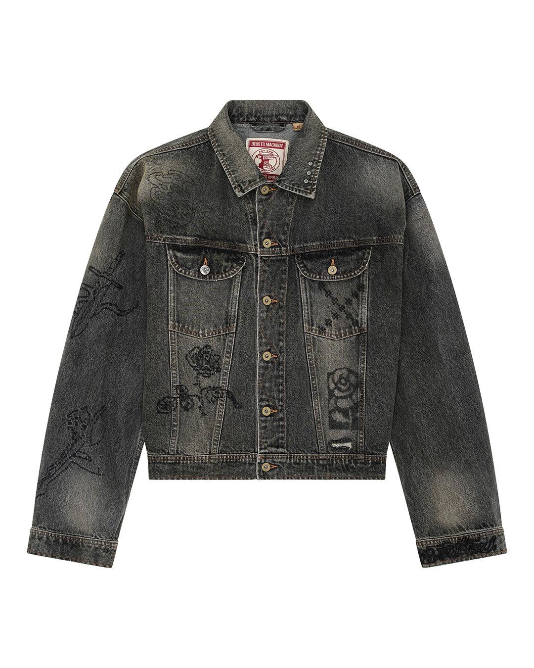 Mephistopheles Noir Jacket - Dirty Anthracite Product Image