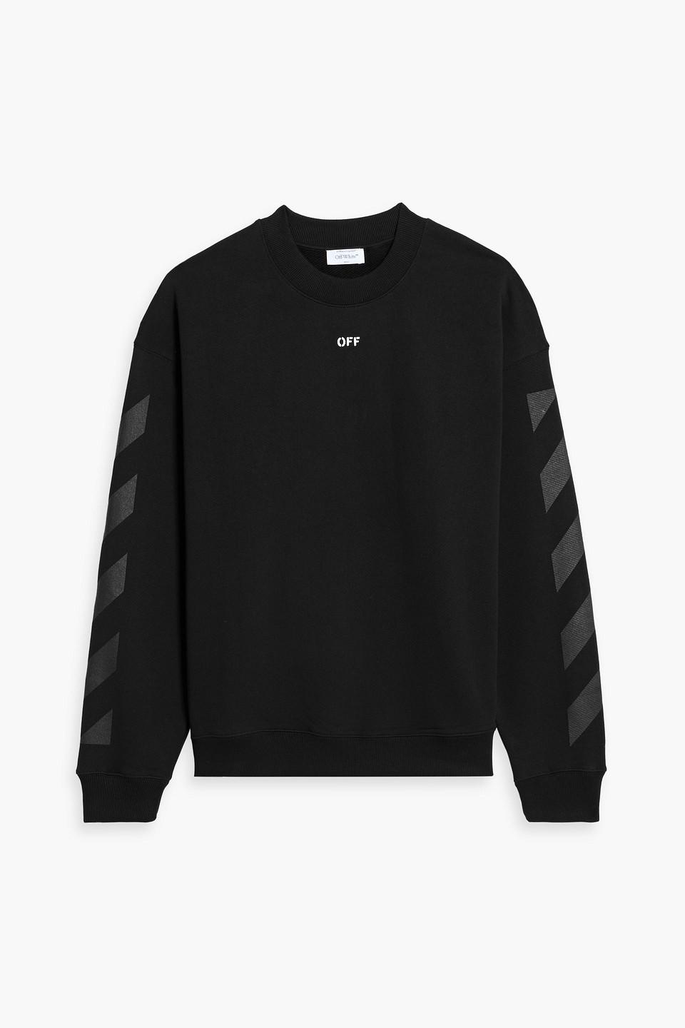 chevron long-sleeve sweatshirt Product Image