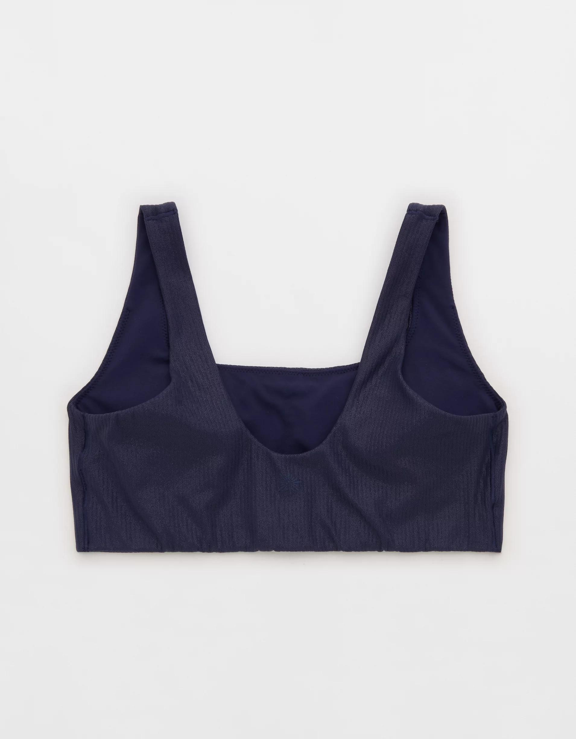 OFFLINE By Aerie Real Me XTRA Rib Foil Classic Sports Bra Women's Product Image