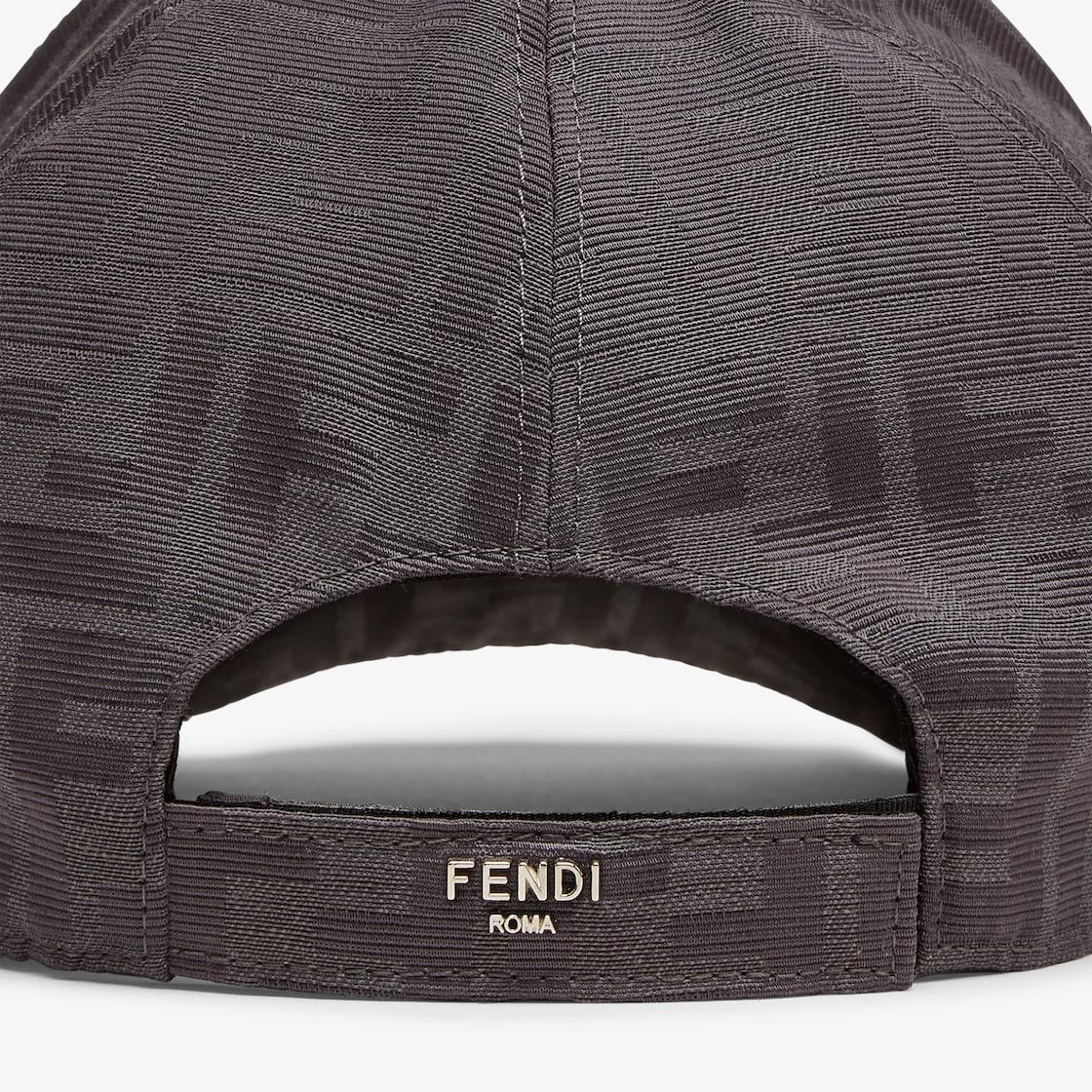 HatGray FF jacquard baseball cap Product Image