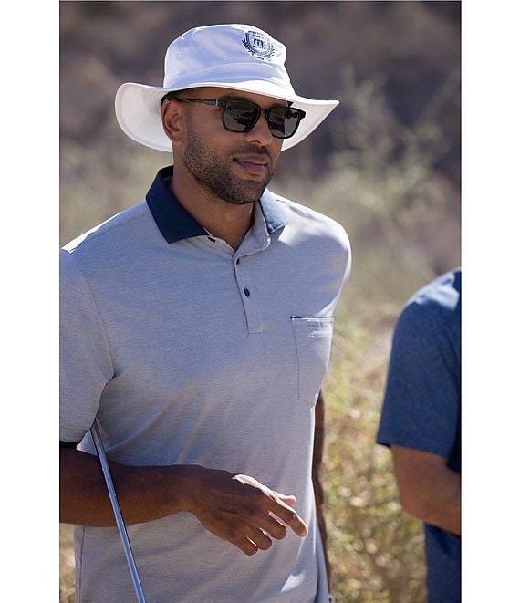 TravisMathew Call It Off Sleeve Polo Shirt Product Image