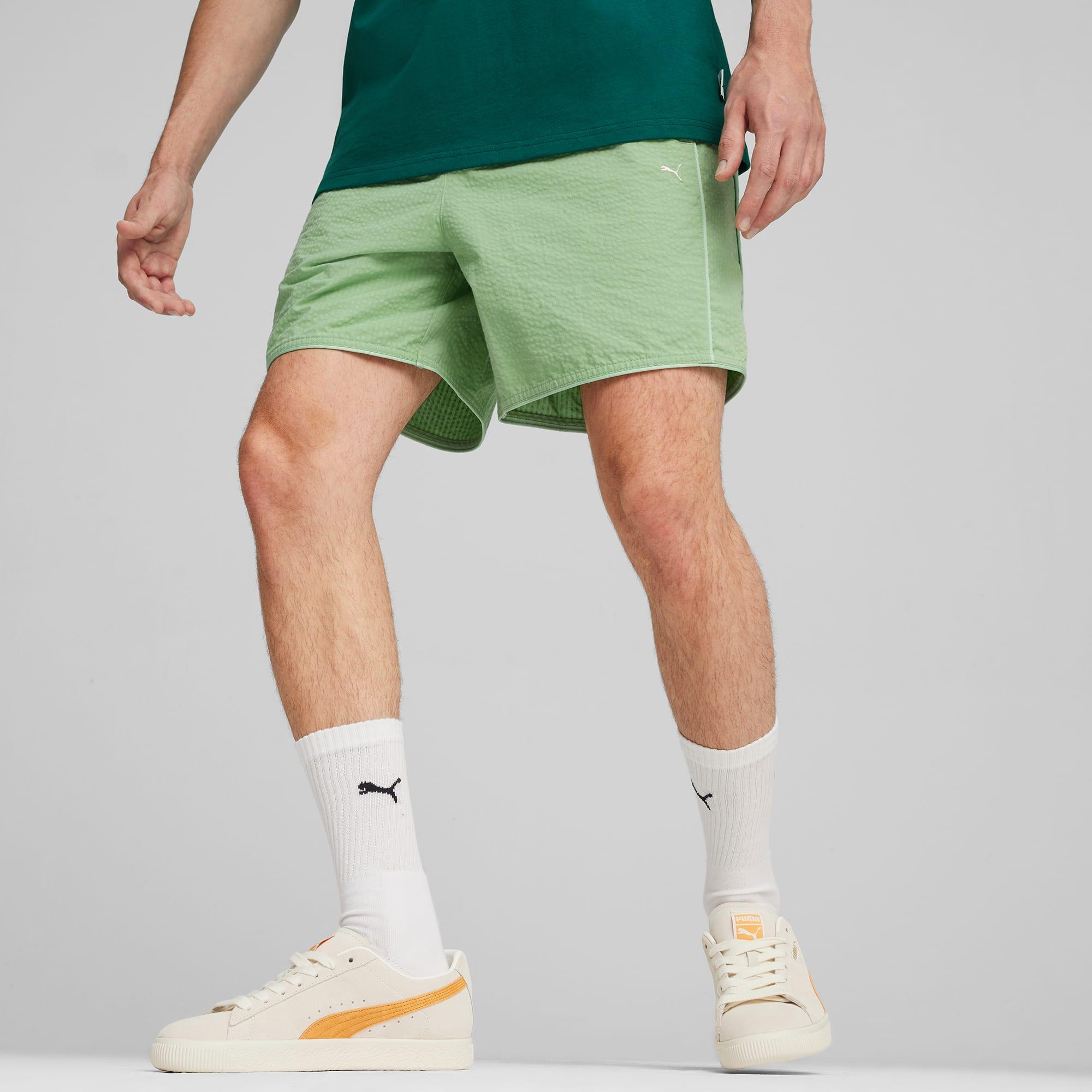 MMQ Men's Seersucker Shorts Product Image