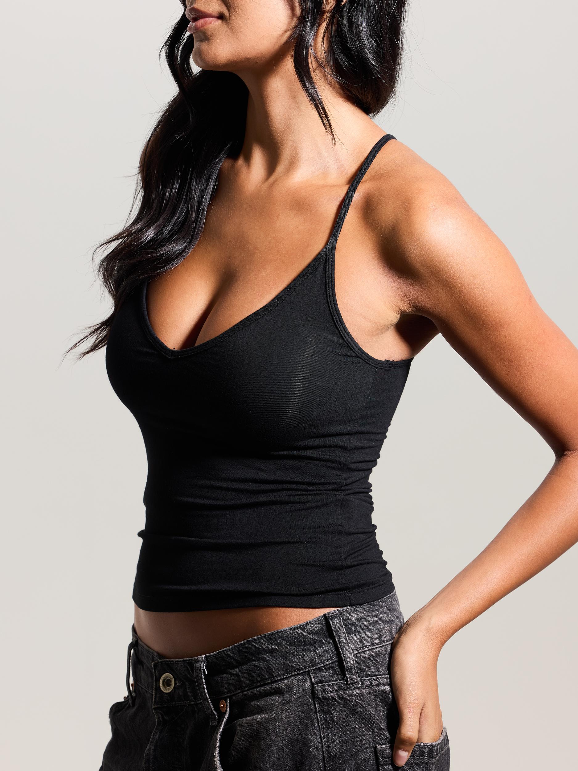 Strappy V-Neck Racerback Product Image