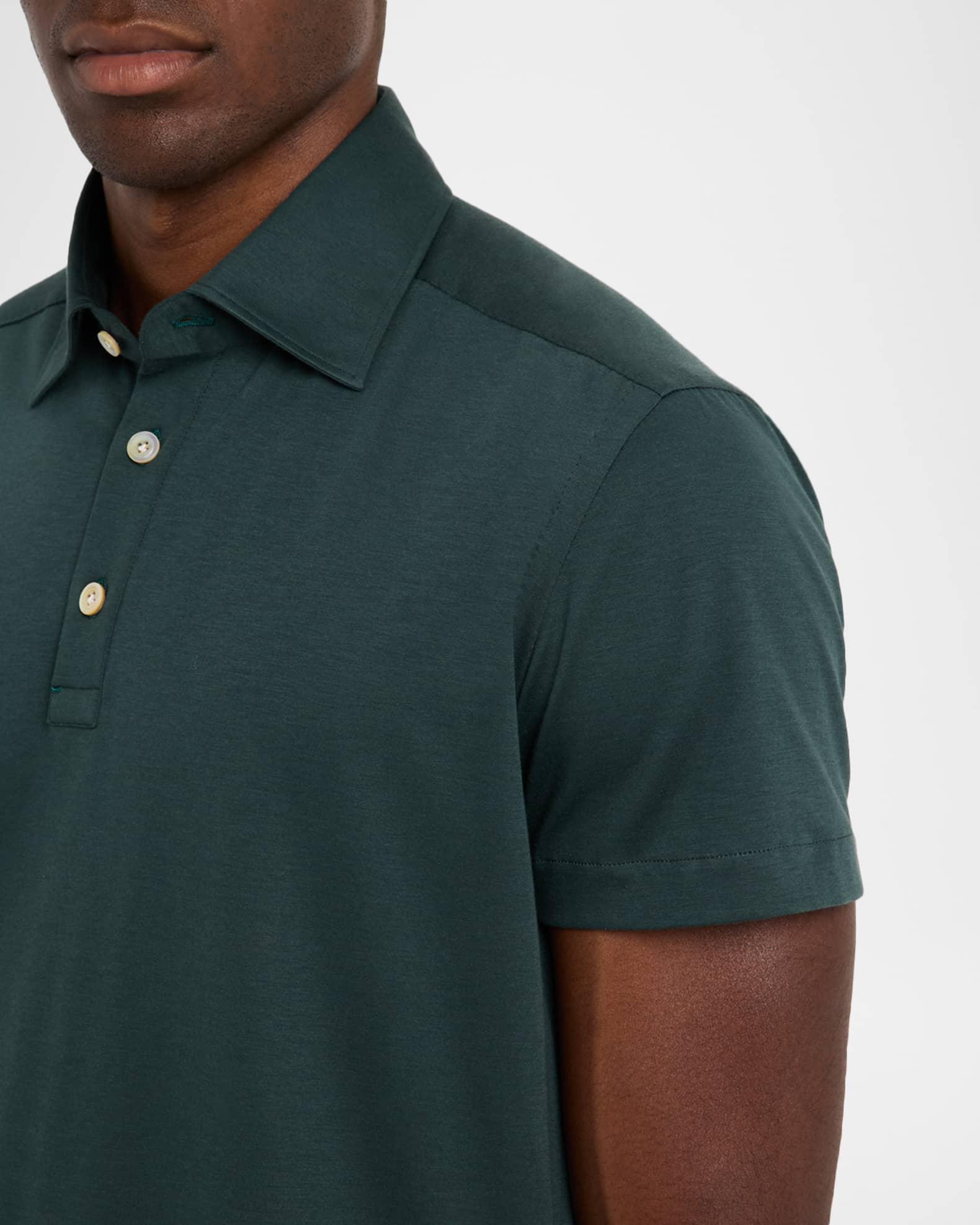 Men's Cotton Classic-Fit Polo Shirt Product Image