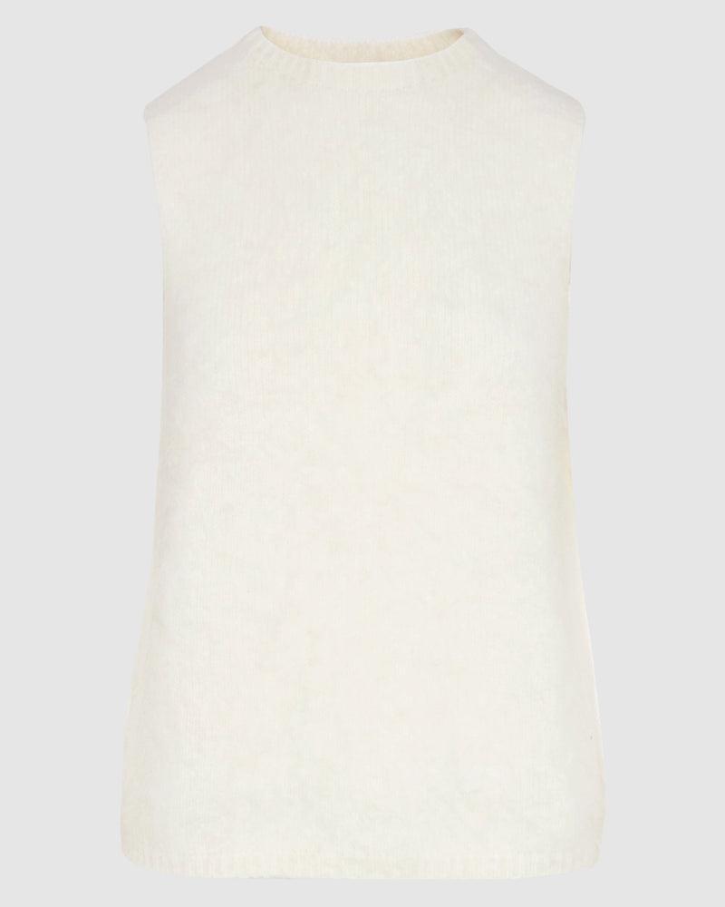 Sleeveless Alpaca Blend Sweater Product Image