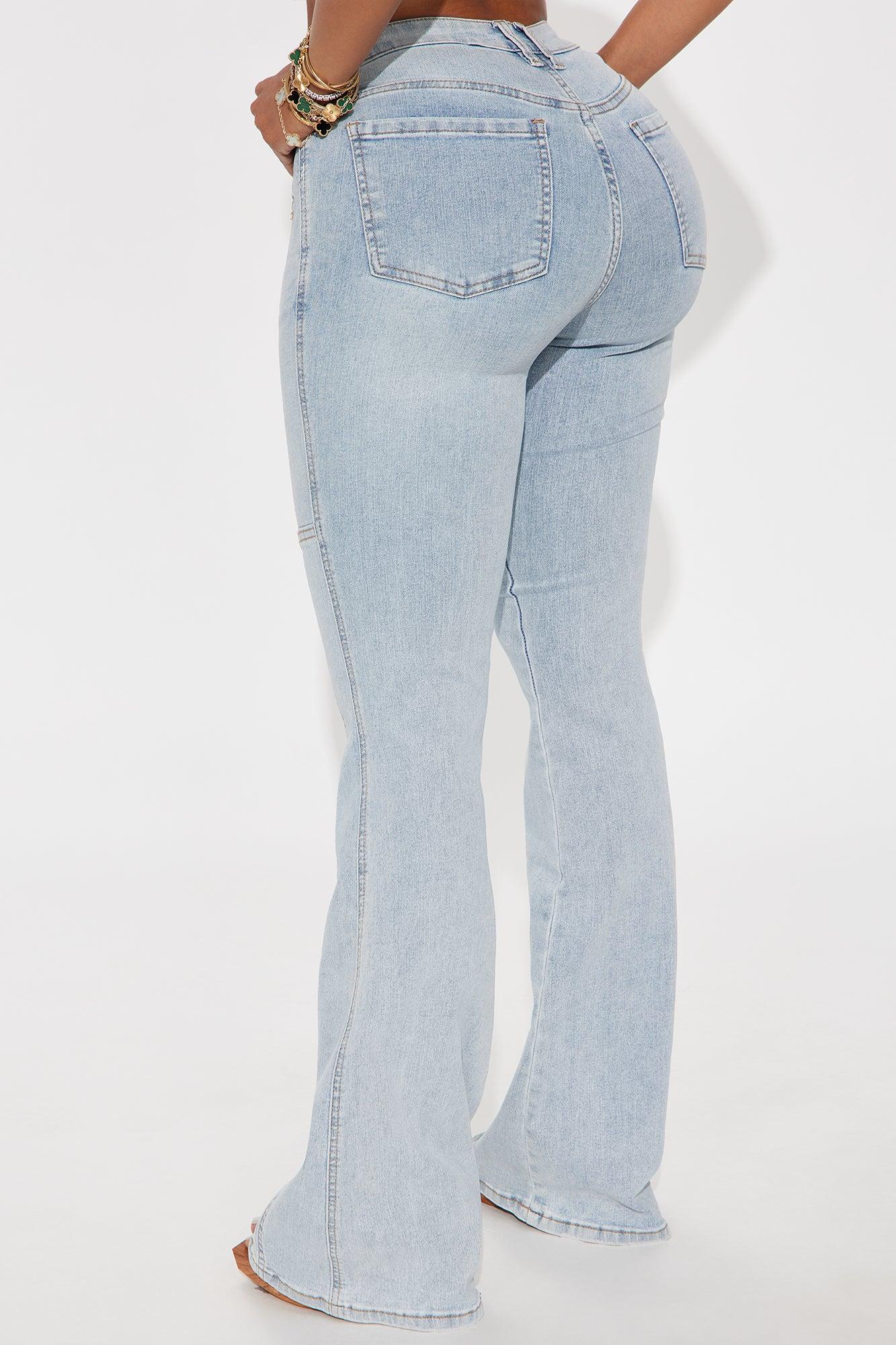 So Into You Flare Jeans - Light Wash Female Product Image