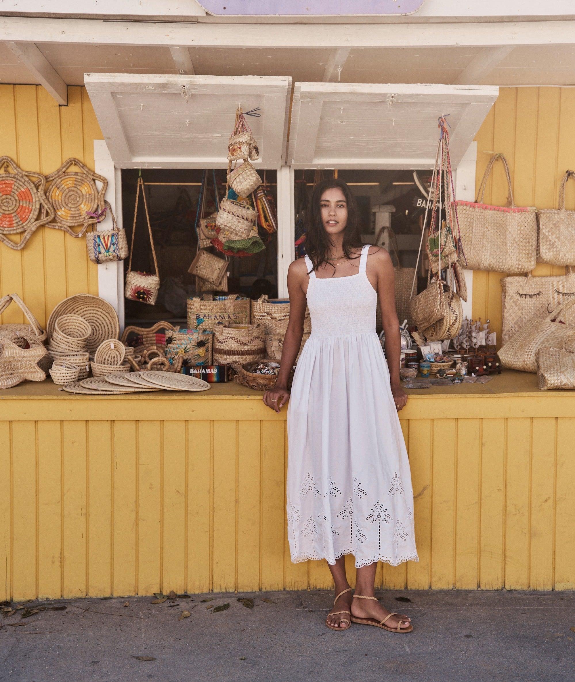 Selene Eyelet Maxi Dress Product Image