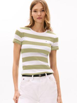 Rugby Stripe Crewneck T-Shirt Product Image