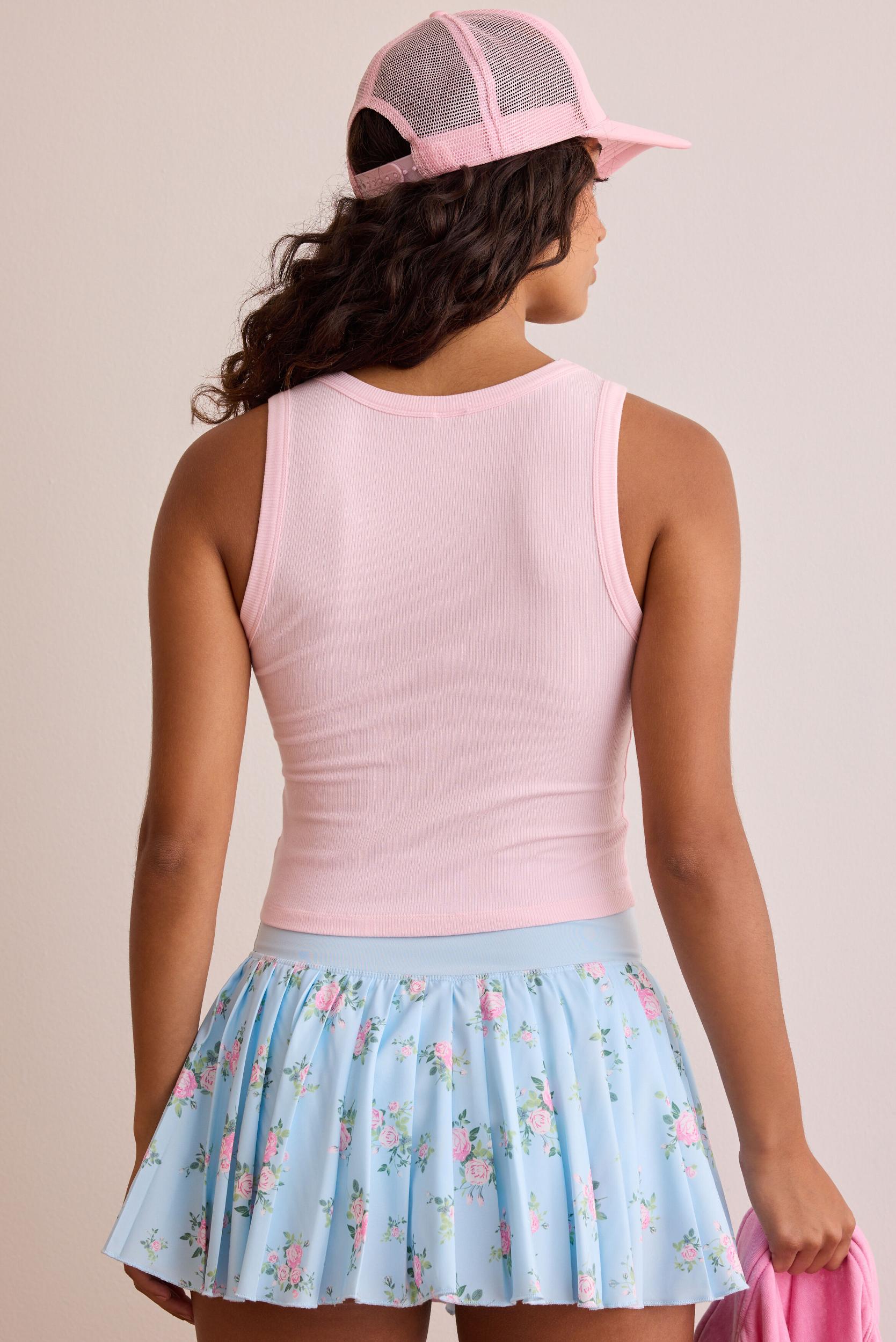 Embroidered Bow Tank Product Image