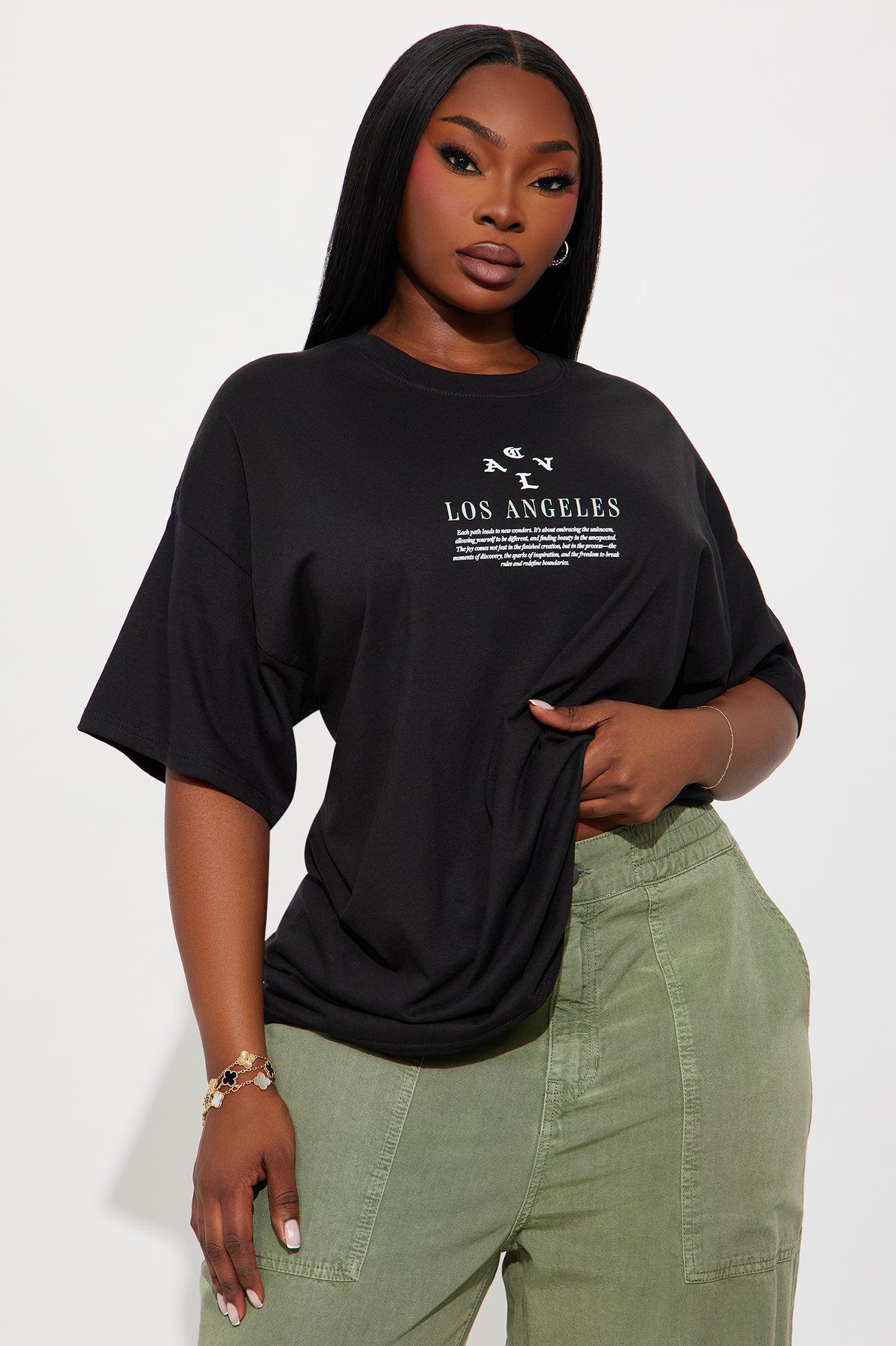 LA Hollywood Tee - Black Female Product Image