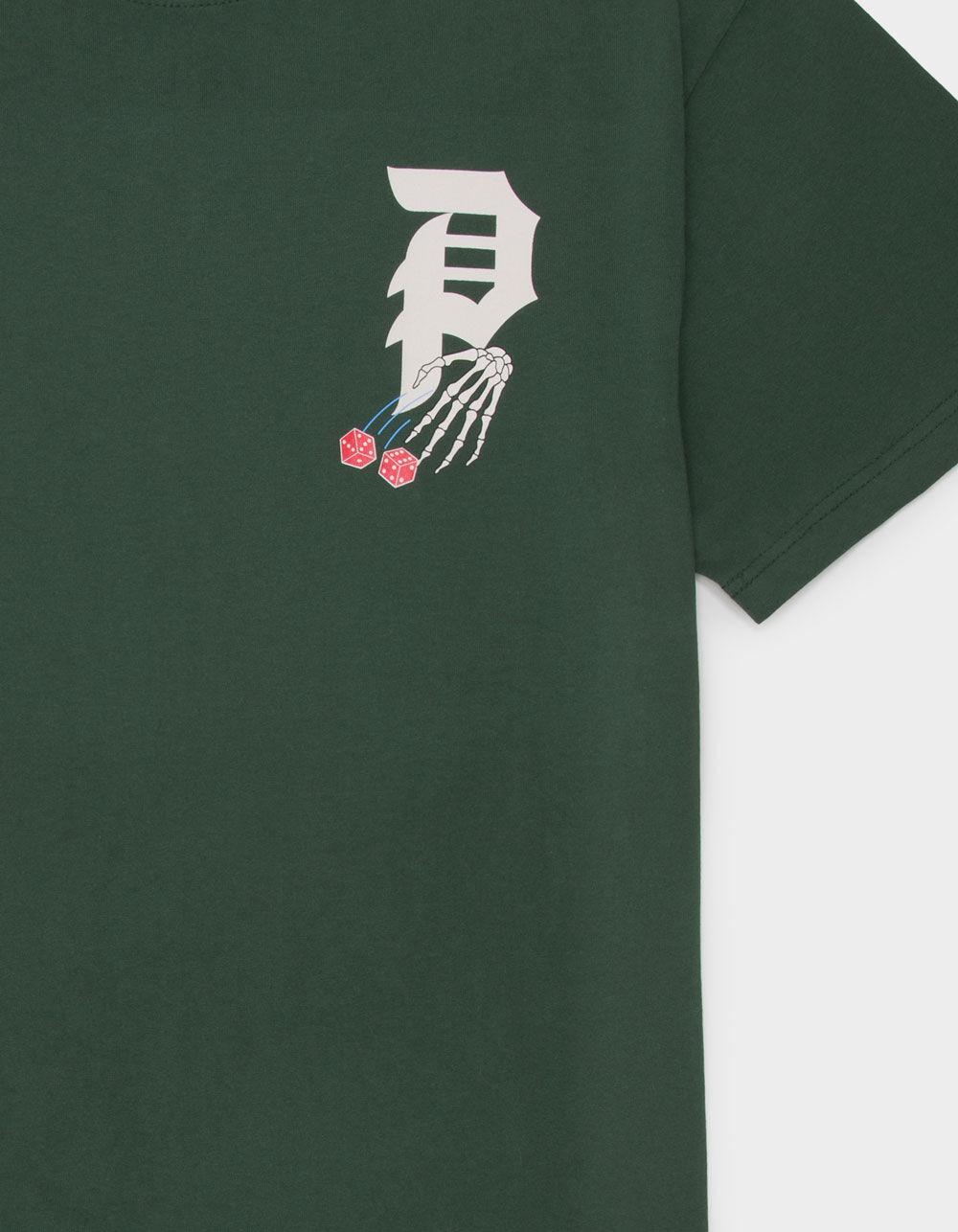 PRIMITIVE Double Mens Heavyweight Boxy Tee - FOREST Product Image