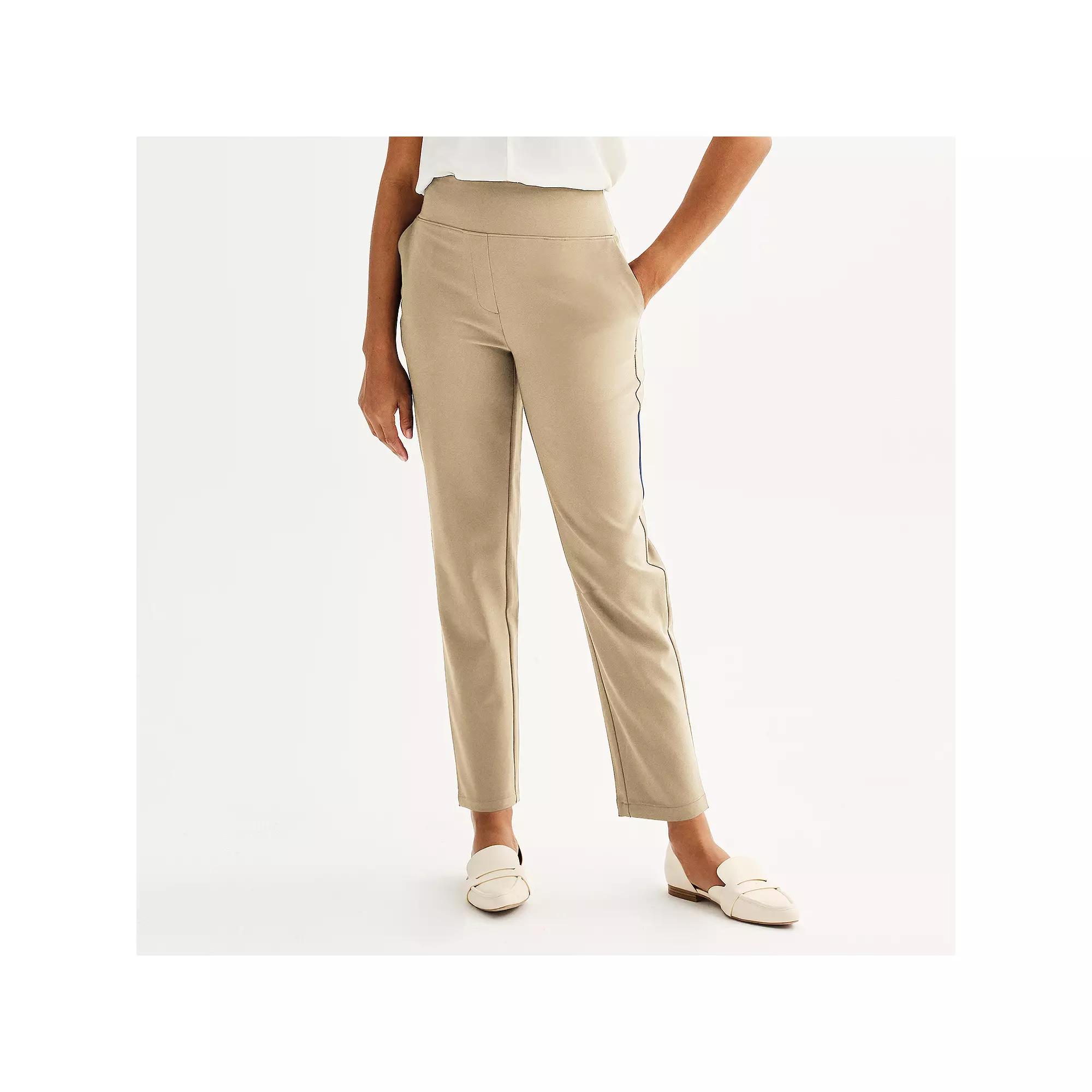 Petite Nine West Pull-On Ankle Pants, Women's,  Product Image