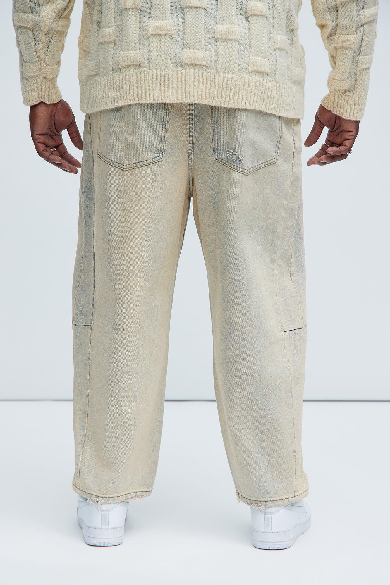 Brookway Relaxed Barrel Jeans - Vintage Blue Wash Product Image