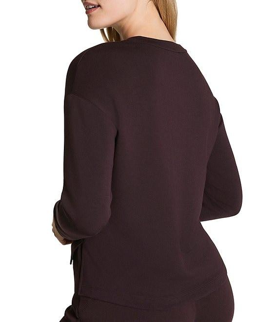 Spanx AirEssentials® Coordinating Knit Long Sleeve Side Slit Top Product Image