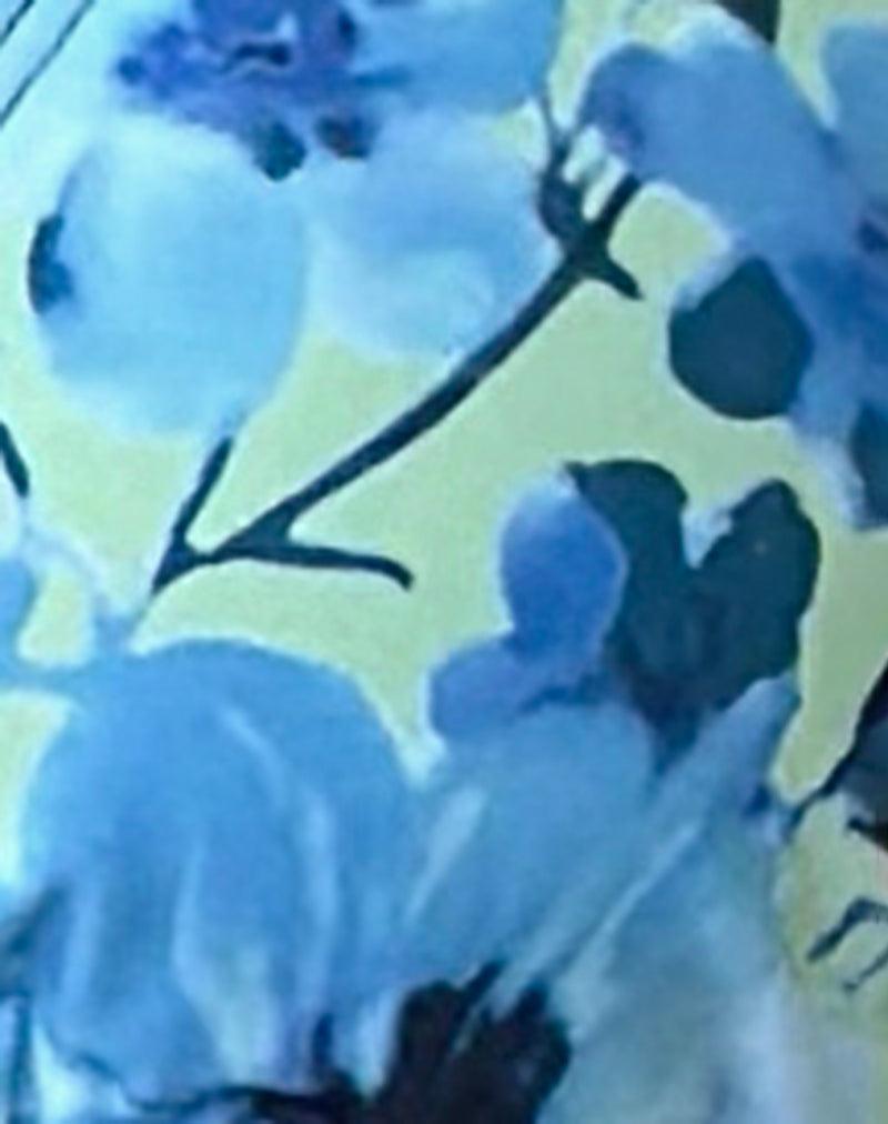 Farida Bikini Bottom in Blue Flower Female Product Image