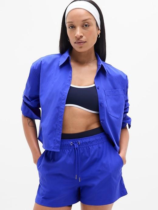 Midday Cropped Shirt Product Image