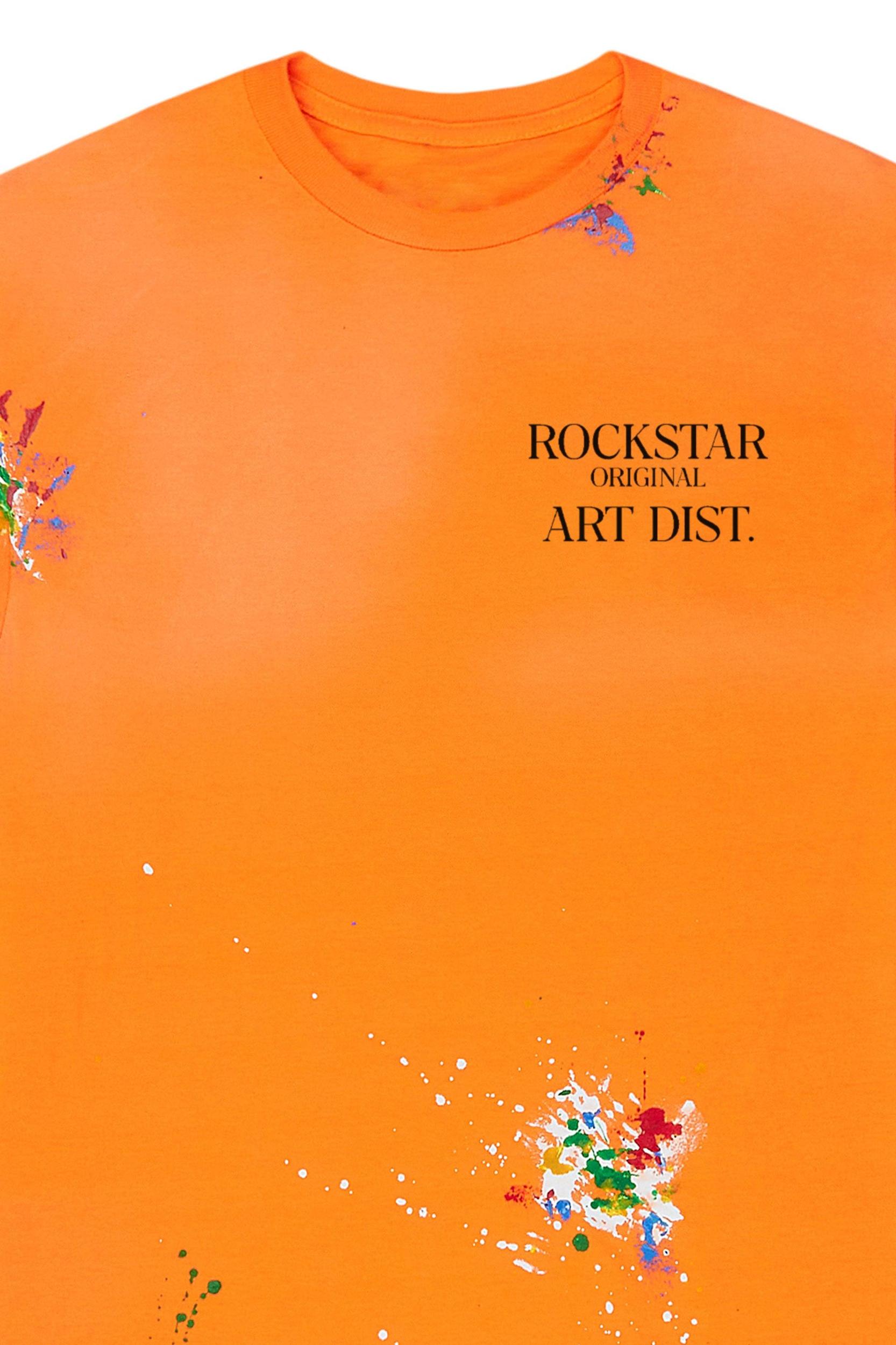 Can't Be Tamed Orange Oversized Tee Female Product Image