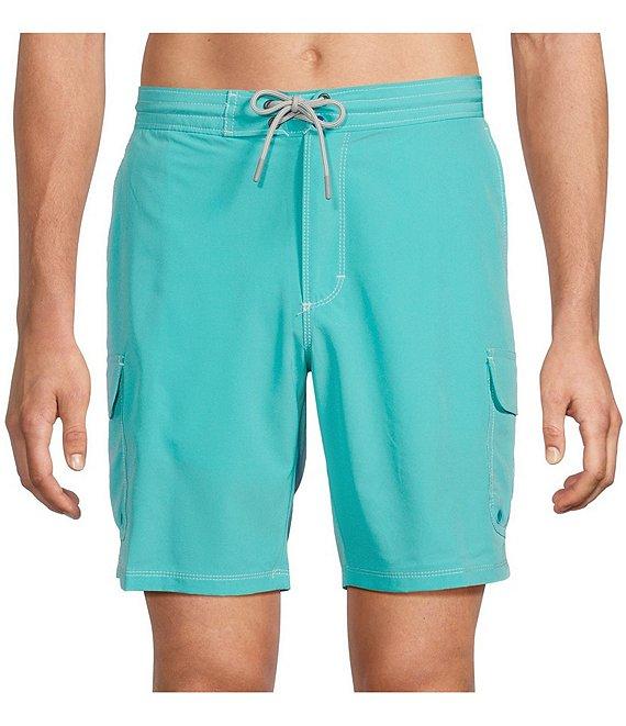 Tommy Bahama Baja Bay 8#double; Inseam Poplin Board Shorts Product Image