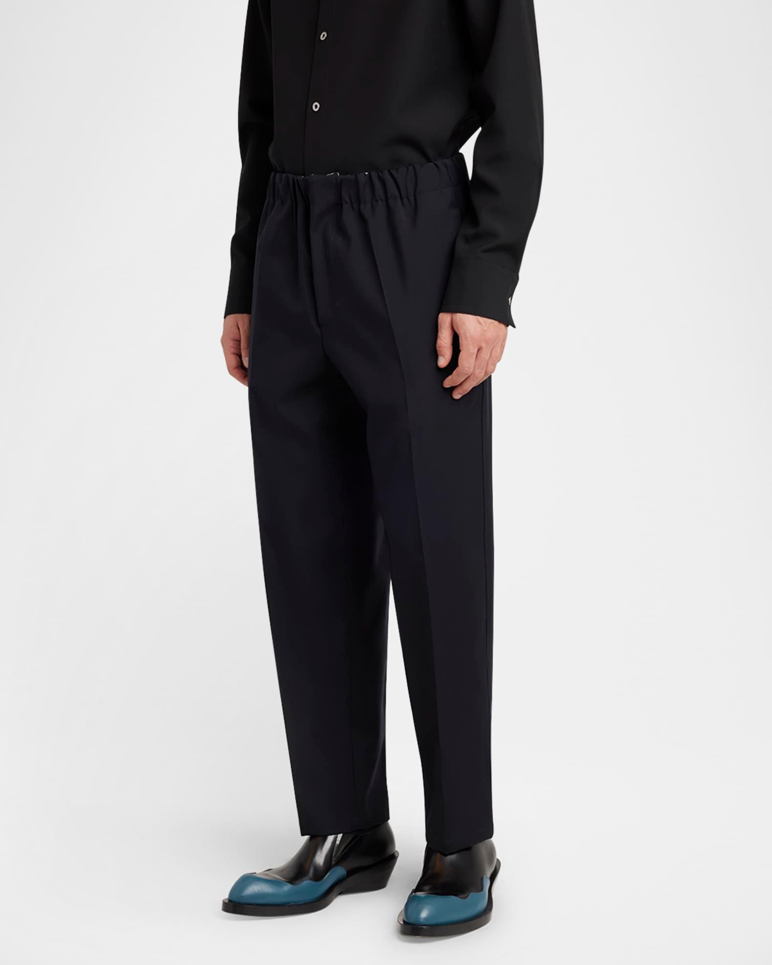 Men's Tapered Stretch Trousers Product Image