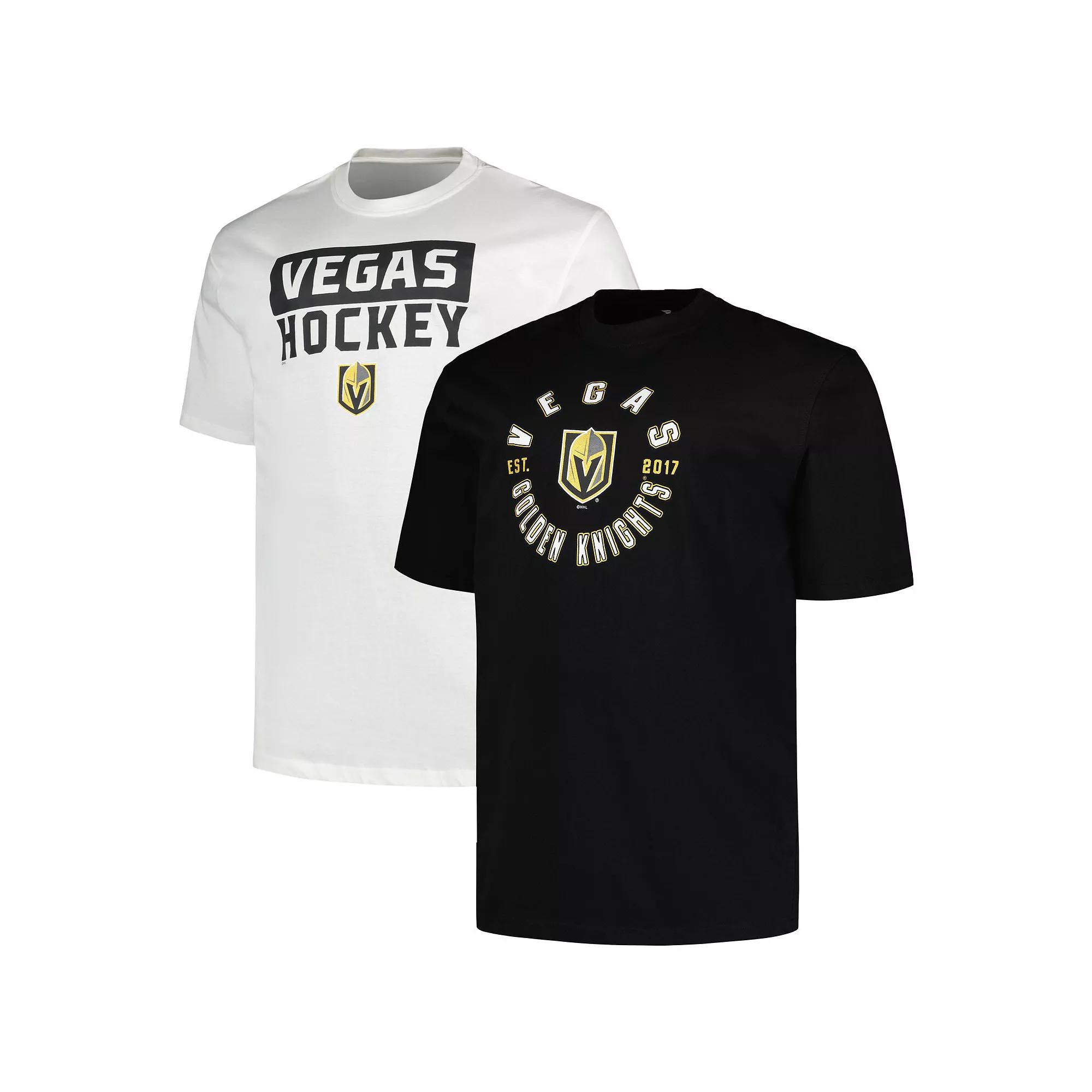 Men's Fanatics Vegas Golden Knights Big & Tall 2-Pack T-Shirt Set,  Product Image