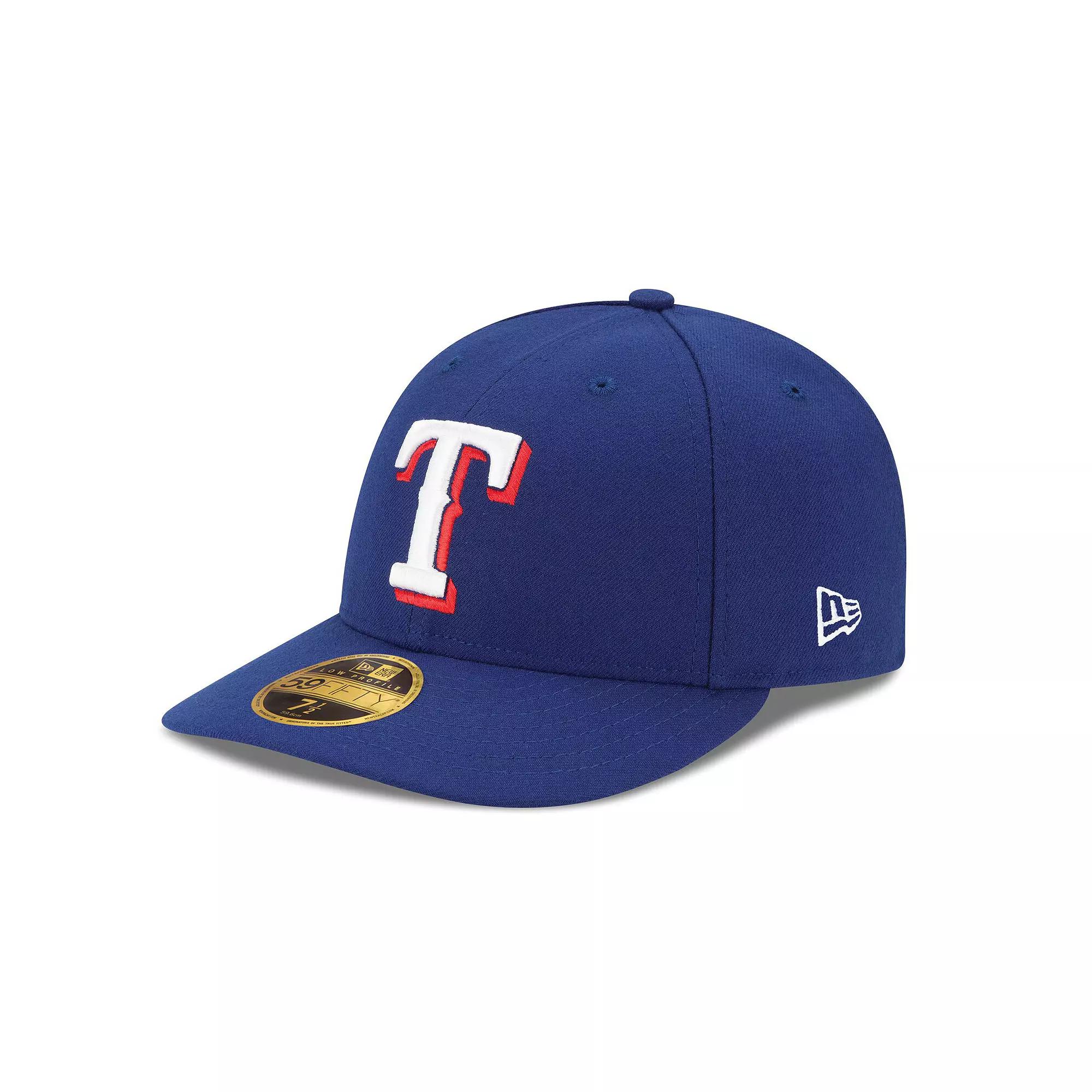 Men's New Era Royal Texas Rangers Game Authentic Collection On-Field Low Profile 59FIFTY Fitted Hat,  Product Image