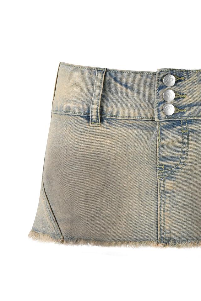 NYKKO SKORT - BEIGE : TAN WASH Product Image