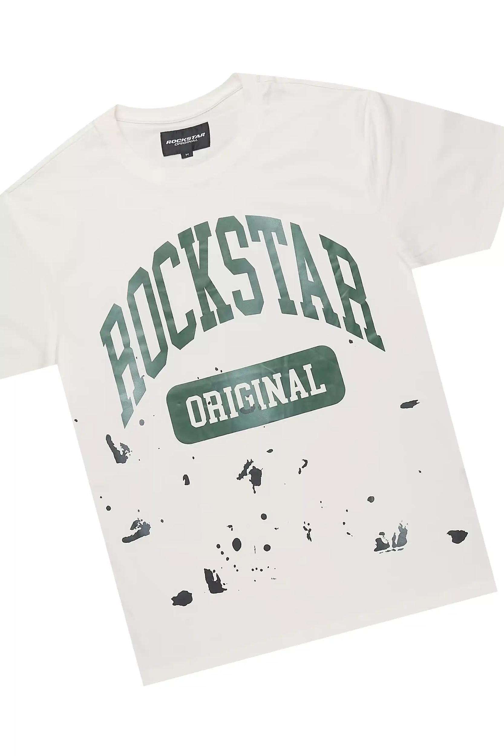 Rainer Green T-Shirt/Stacked Flare Track Set Male Product Image