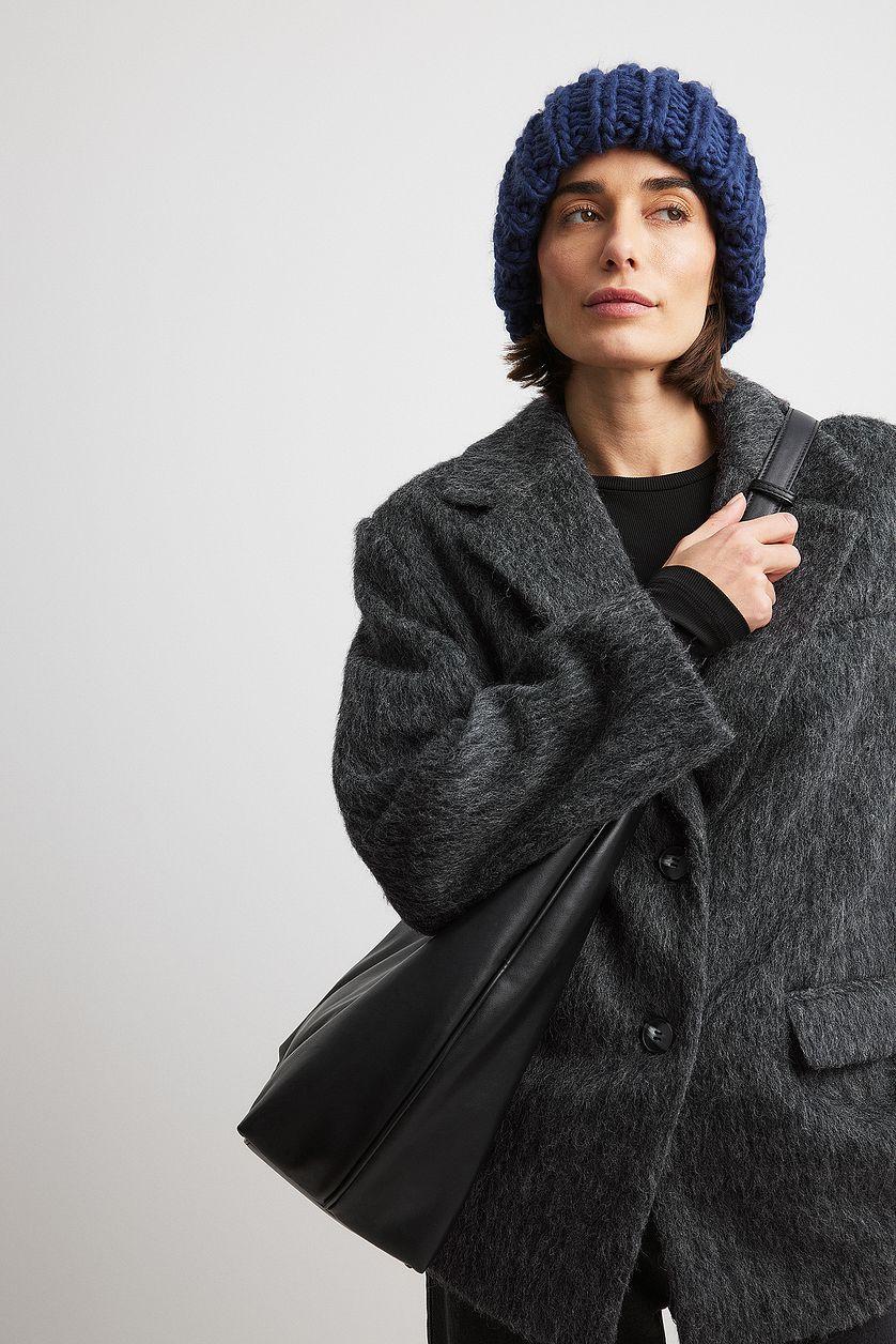 Chunky Knitted Beanie Product Image