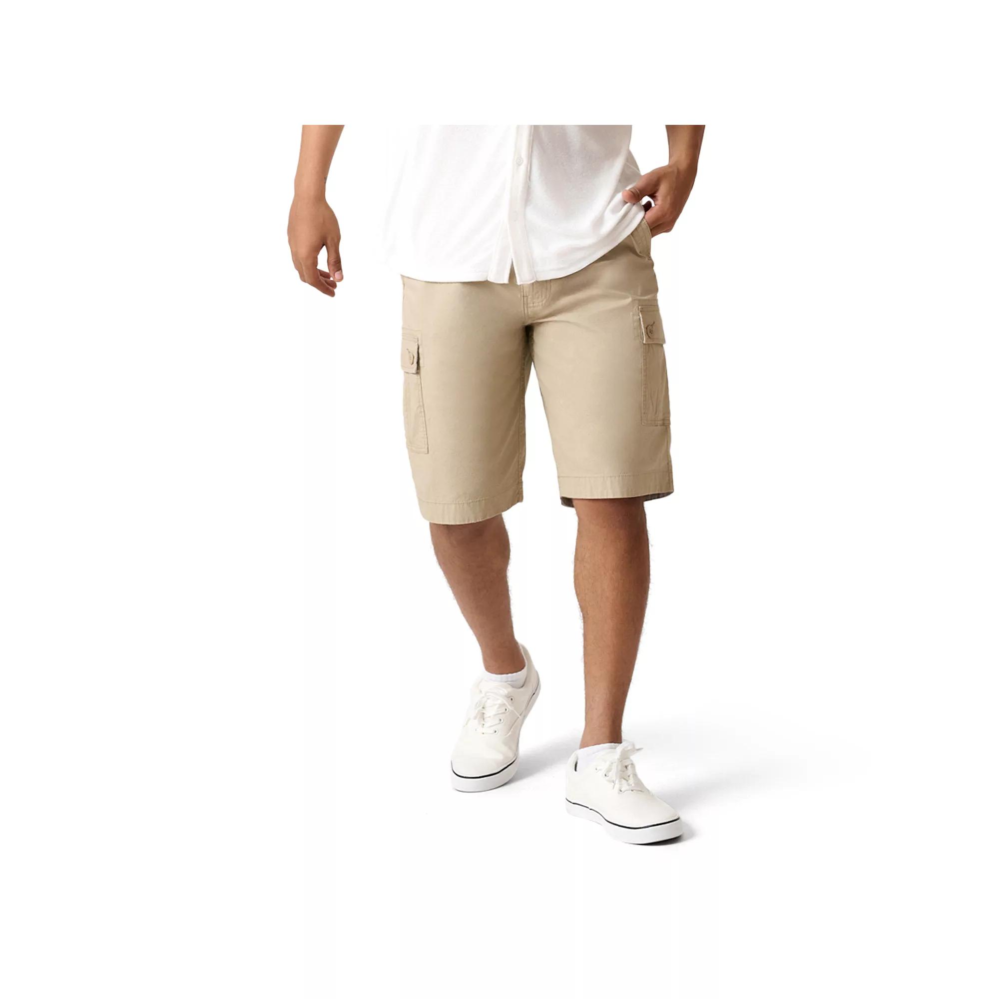 Men's WEARFIRST Day Hiker 11" Micro Rip Cargo Shorts, Size: 38, Chinchilla Product Image
