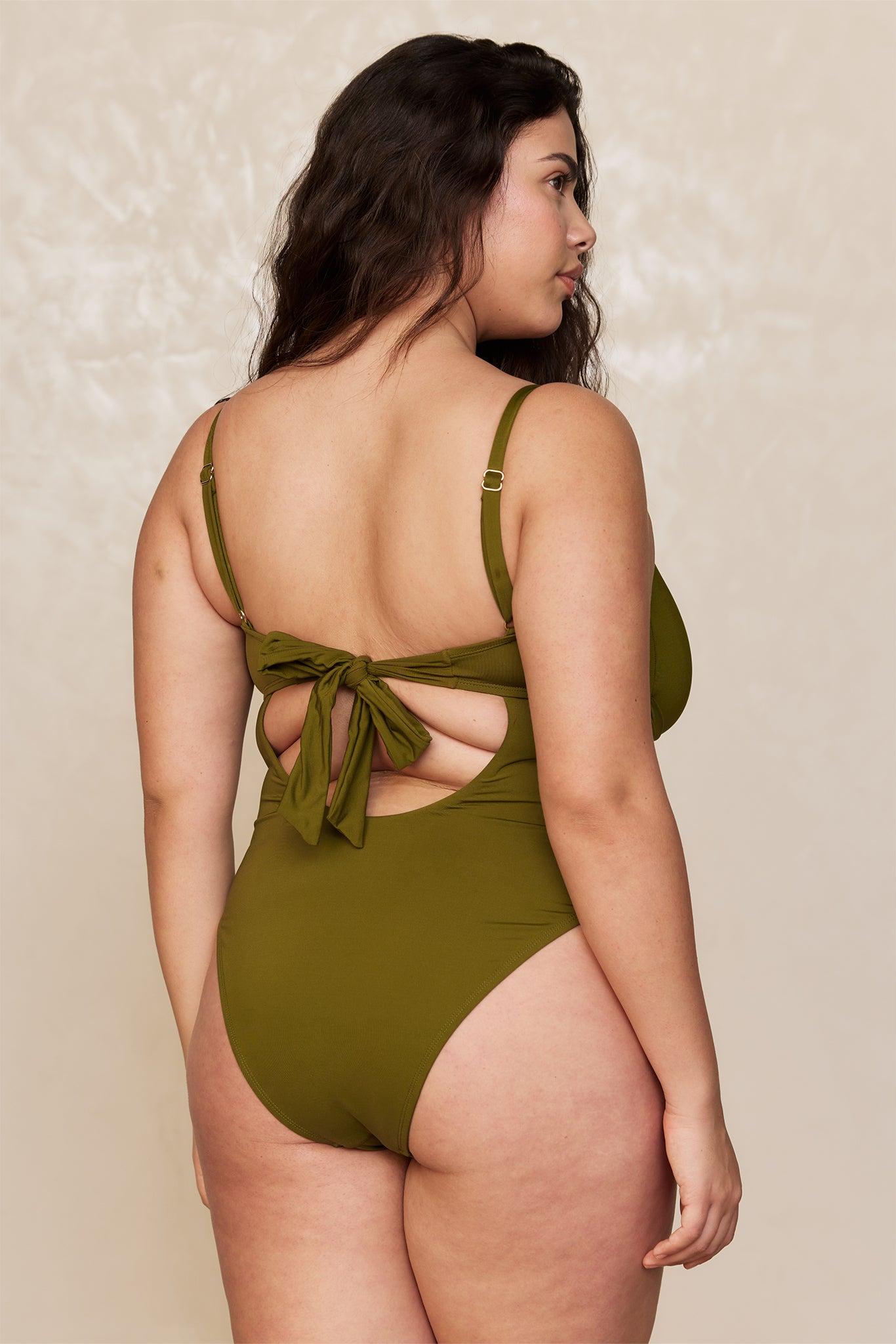 Bordeaux One Piece - Olive Product Image