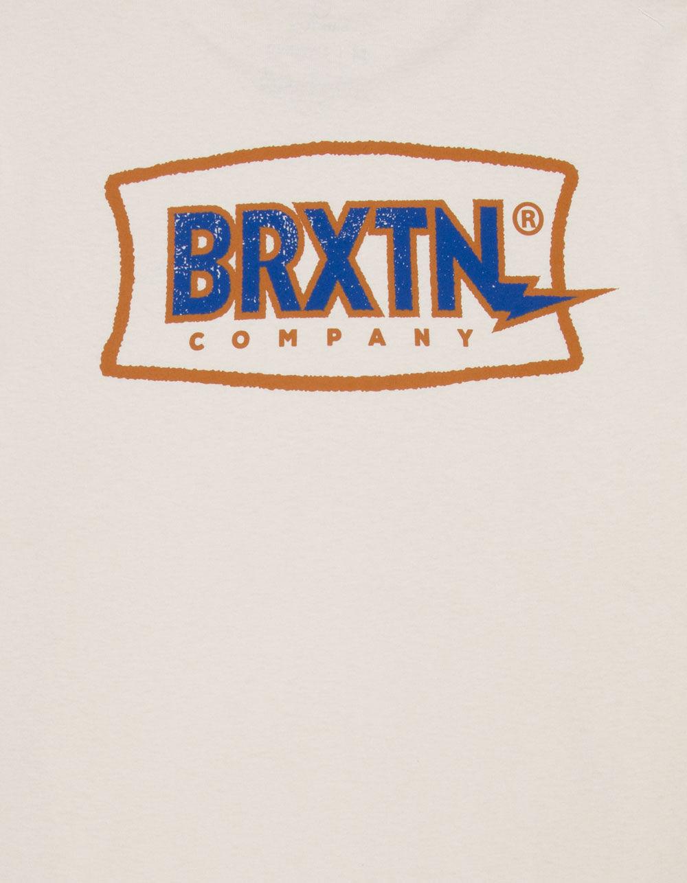 BRIXTON Lightning Mens Tee - CREAM Product Image