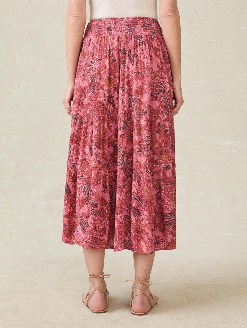 Woodstock Skirt - Island Breeze Floral Product Image