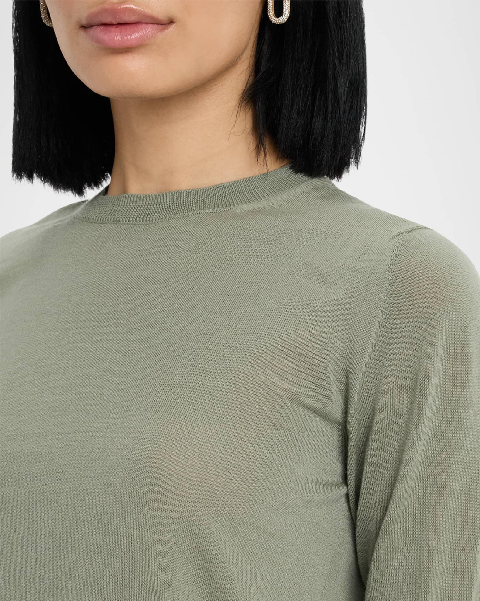 Gerico Short-Sleeve Fine-Knit Sweater Product Image