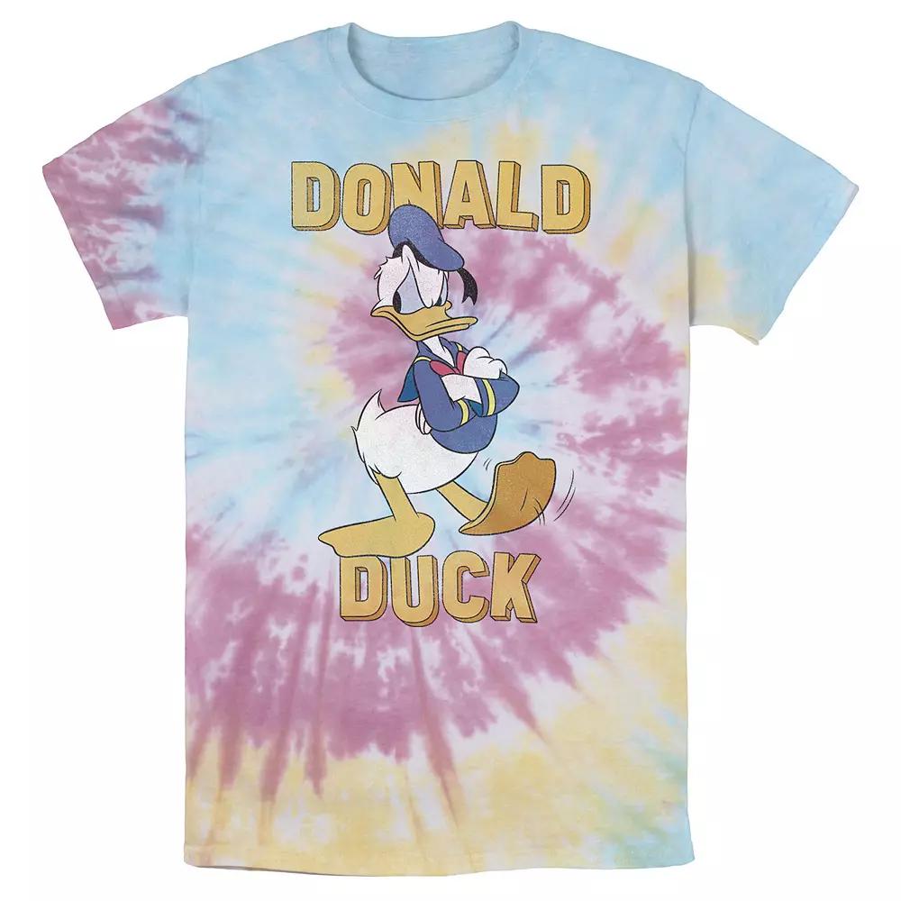 Men's Disney Donald Duck Angry Pose Arms Crossed Wash Tee,  Product Image