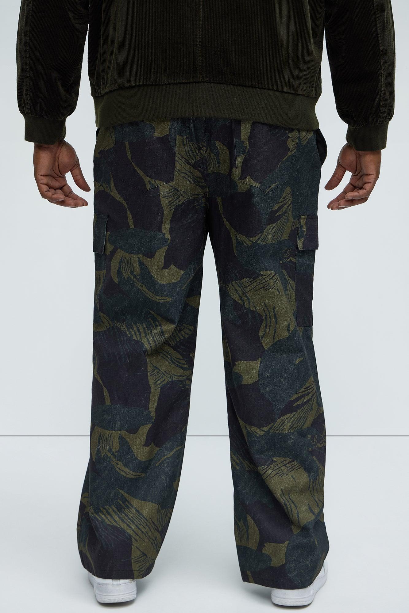 Baggy Trevor Cargo Pants - Camouflage Product Image