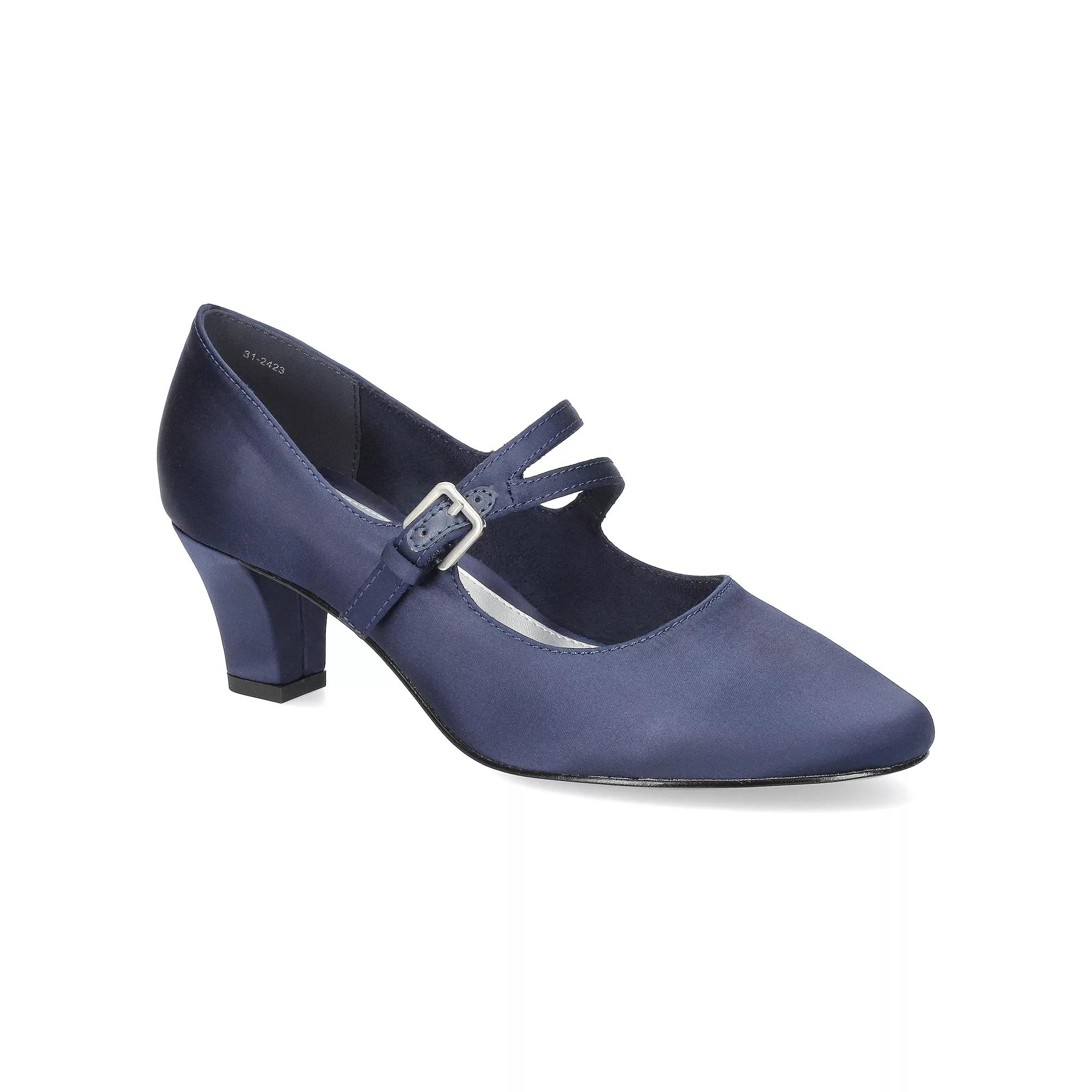 Women's Meryl by Easy Street Asymmetrical Mary Jane Pumps,  Product Image