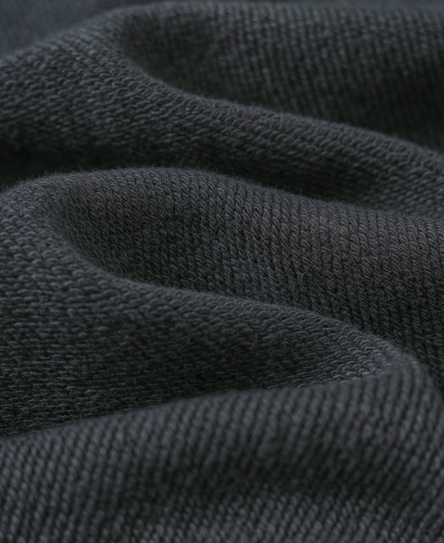 17.5 oz Terry Cloth Full-Zip Hoodie - Black Product Image