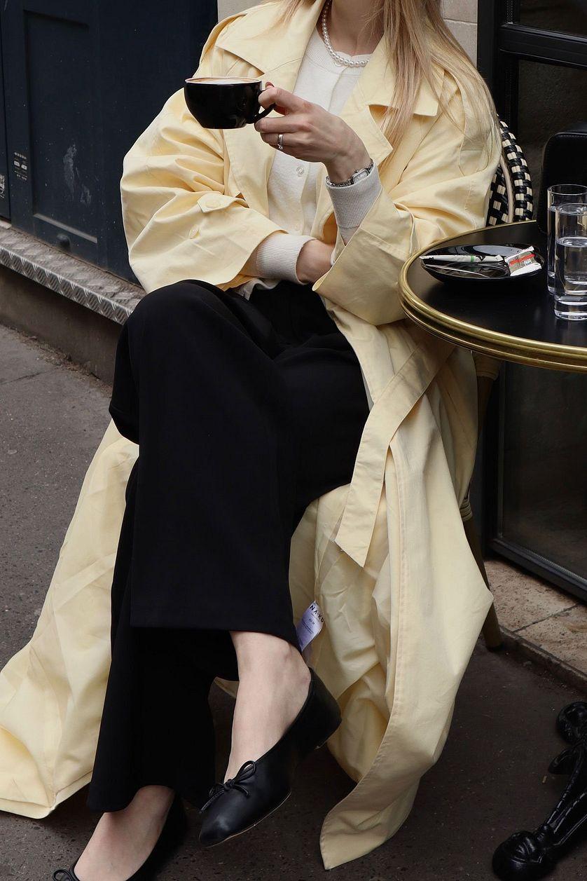 Oversized Long Trenchcoat Product Image