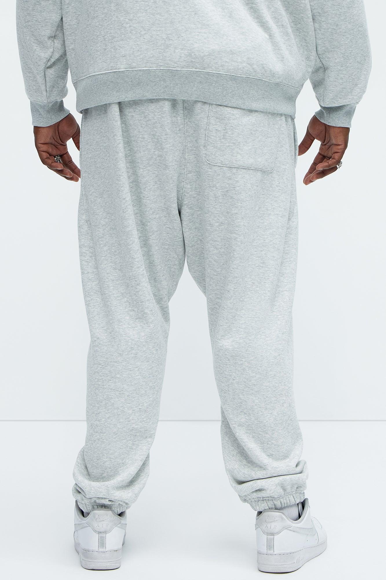 Tyson Heavyweight Sweat Jogger - Heather Grey Product Image