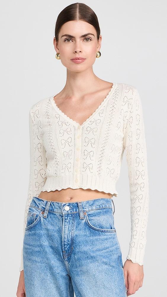 LoveShackFancy Petra Cardigan | Shopbop Product Image