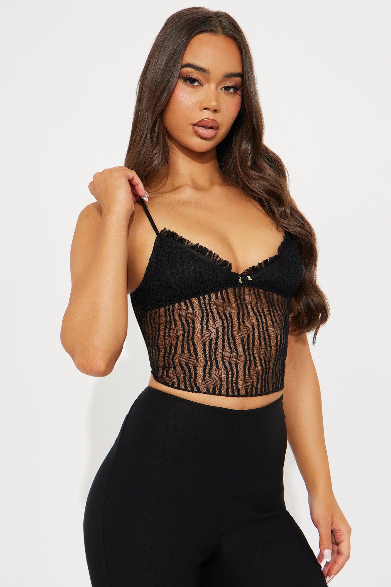 Sweeter With You Cami Top - Black Product Image