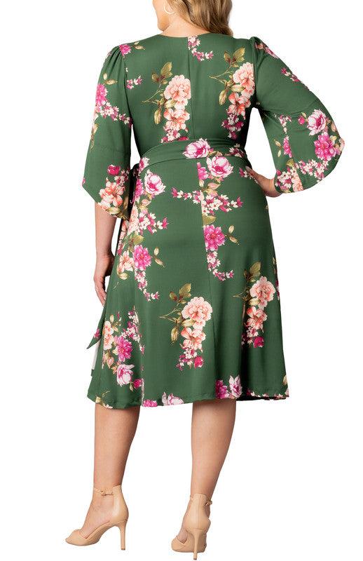 Floral Flare Wildflower Embroidered Dress - Plus Product Image