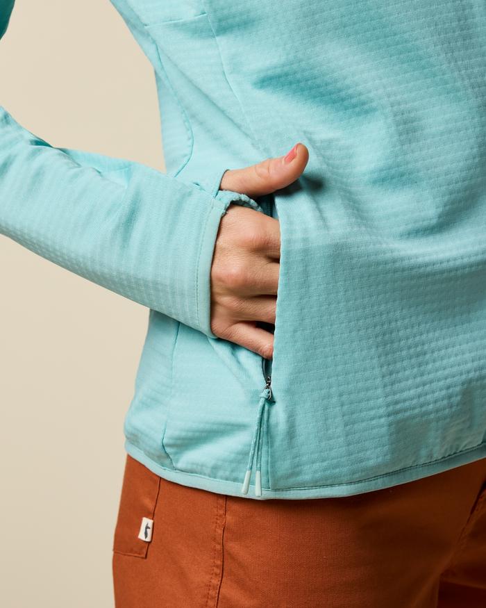 Otero Fleece Full-Zip Hooded Jacket - Women's Product Image