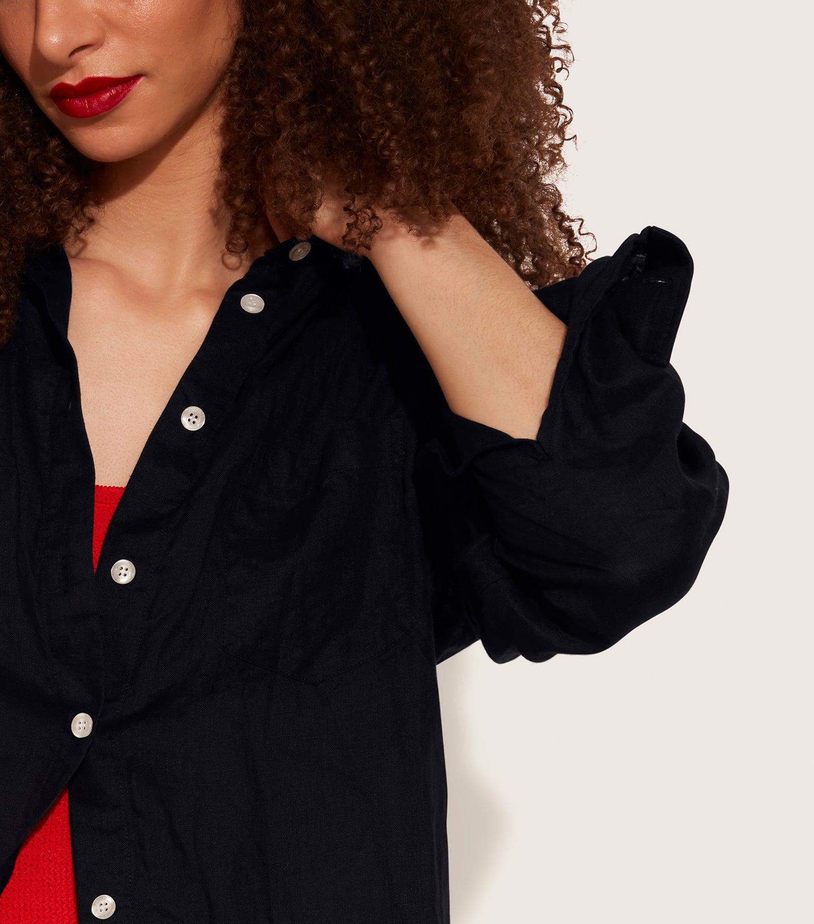 Oversized Shirt - Black Product Image