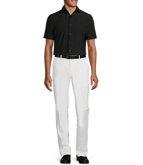 Murano Wardrobe Essentials Alex Tek Fit Flat Front Chino Pants Product Image