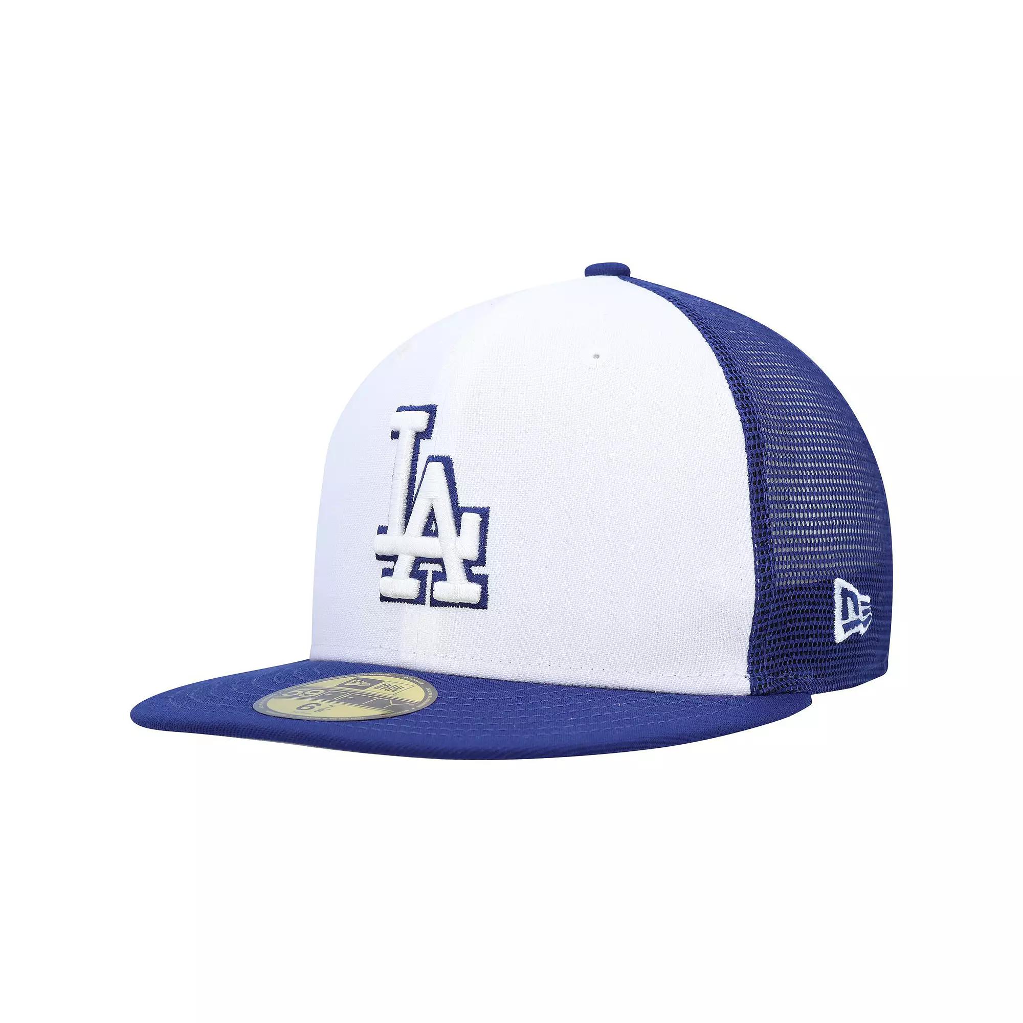 Men's New Era  Royal/White Los Angeles Dodgers 2023 On-Field Batting Practice 59FIFTY Fitted Hat, Size: 6 7/8 Product Image