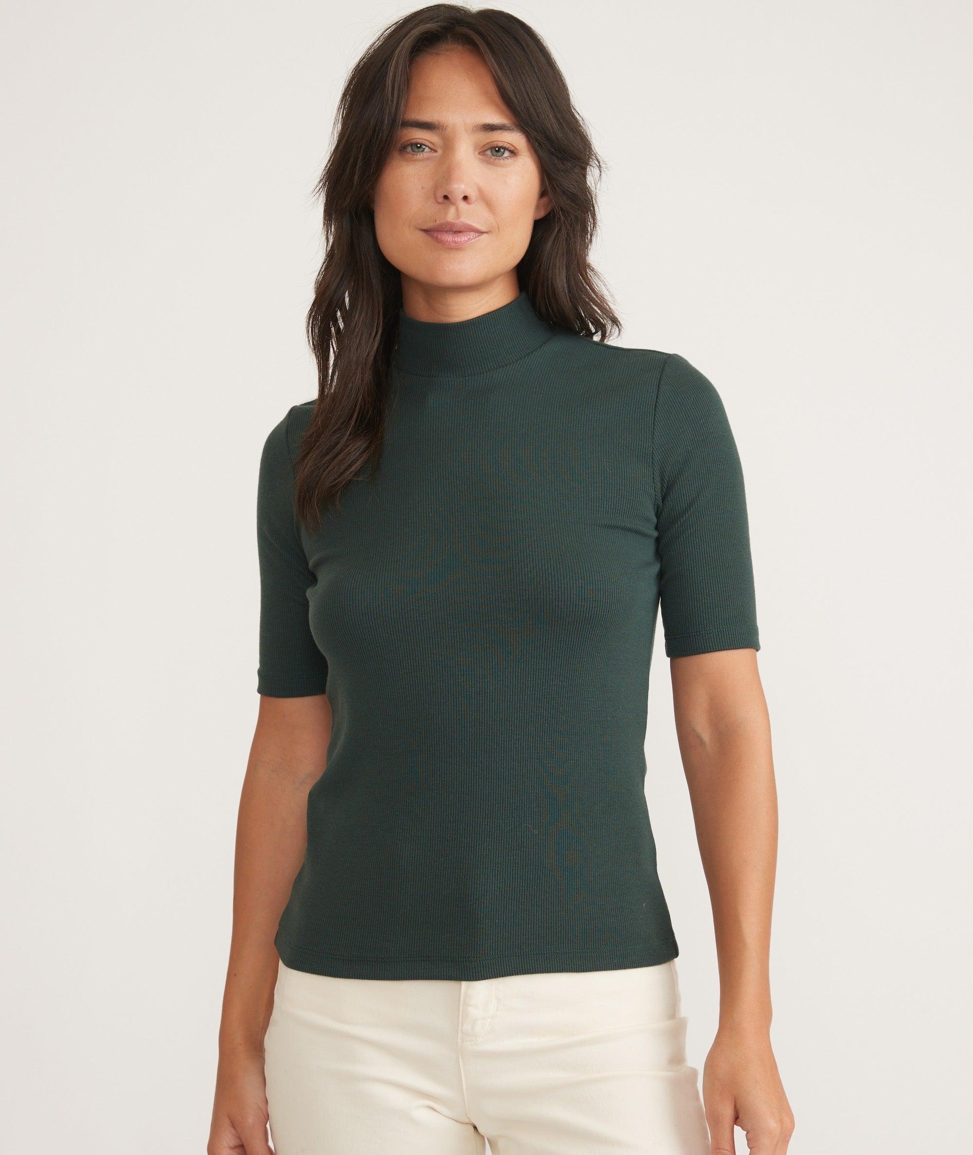 Lexi Rib Mock Neck Top Product Image