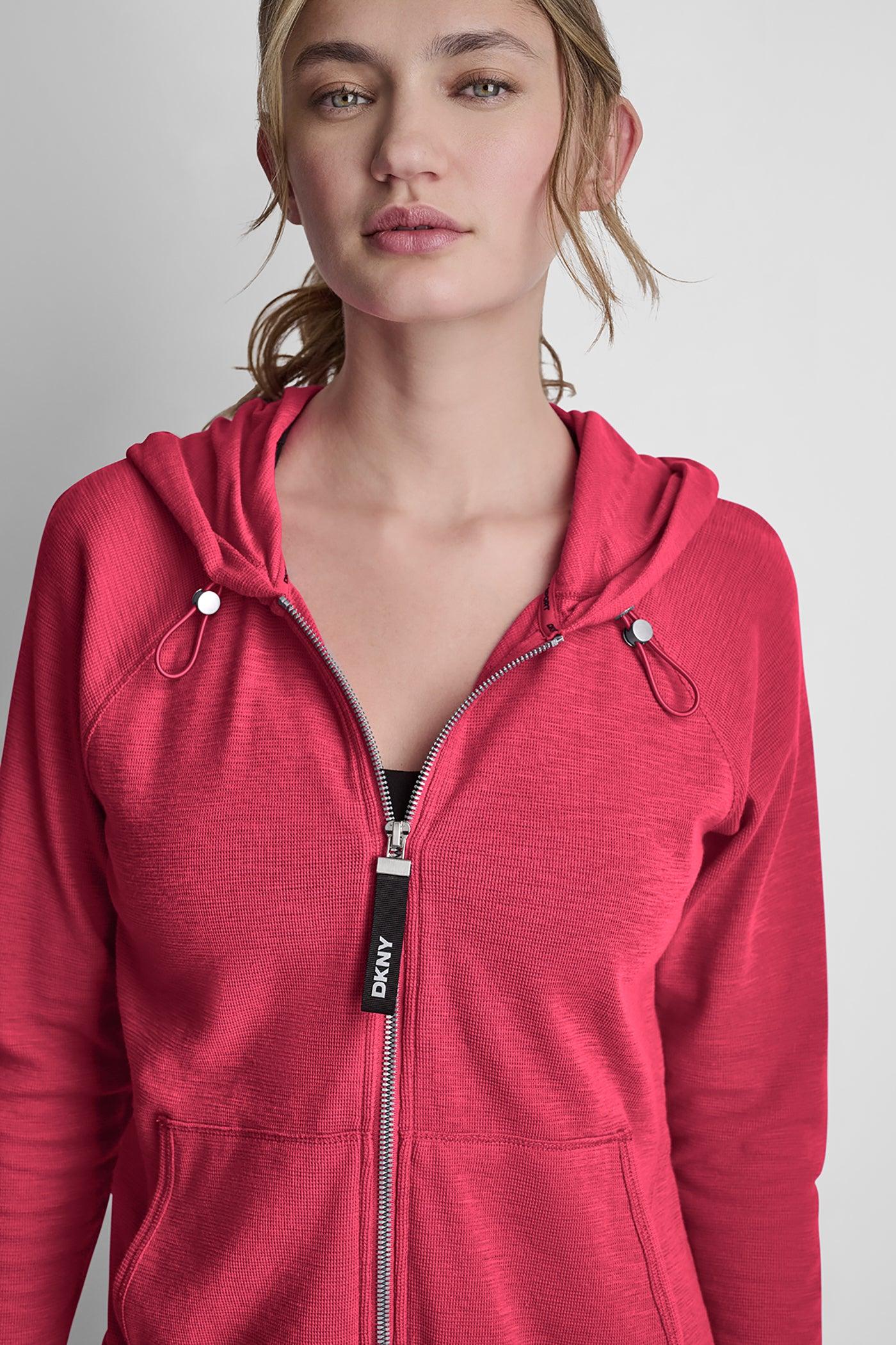 MINI WAFFLE FULL-ZIP HOODIE Product Image